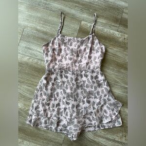 Altar’d State Snake Skin Print Romper